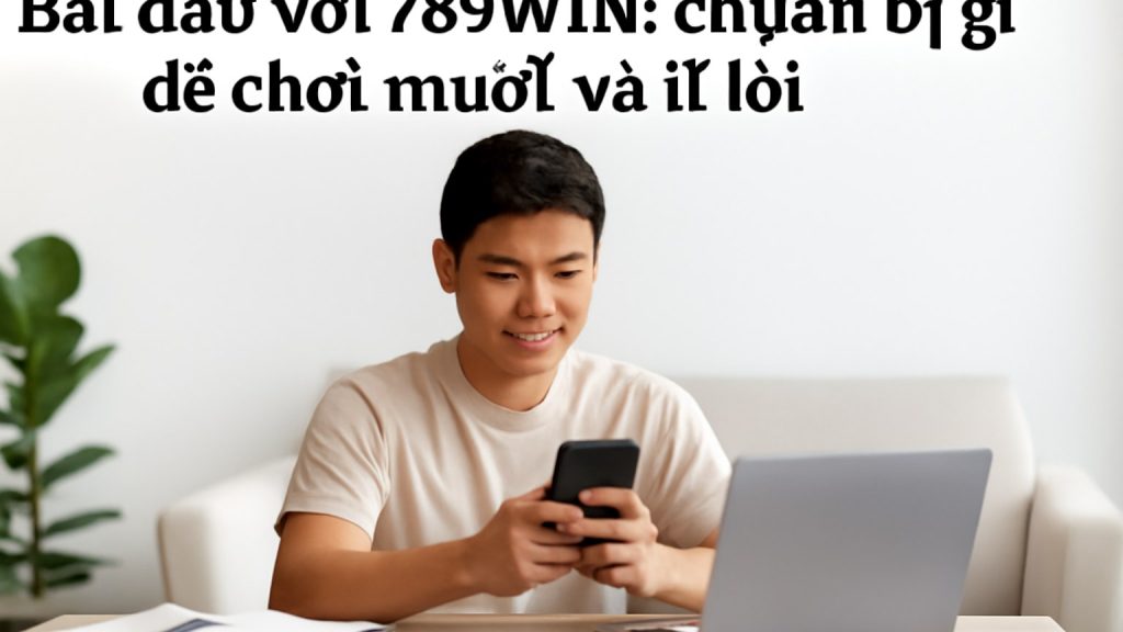 Minh họa: Bắt đầu với 789WIN: chuẩn bị gì để chơi mượt và ít lỗi