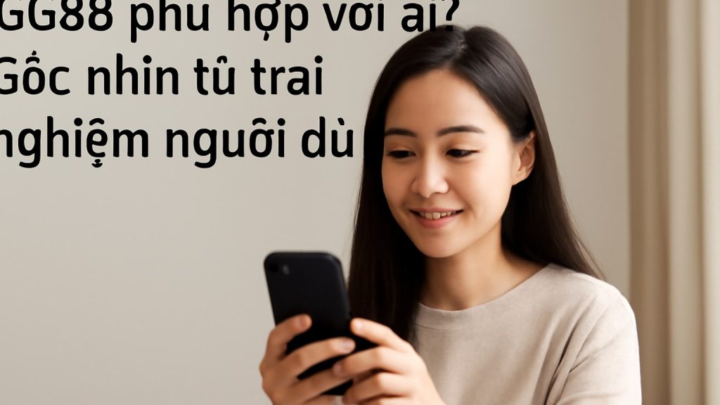 Minh họa: GG88 phù hợp với ai? Góc nhìn từ trải nghiệm người dùng