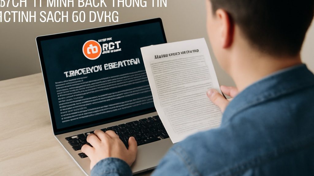 Minh họa: Tiêu chí 1: Minh bạch thông tin và chính sách sử dụng